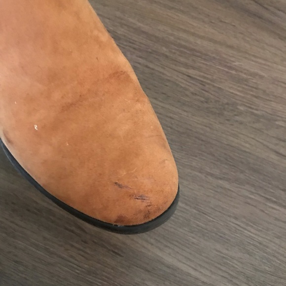 Camel Brown Tassel Heeled Bootie - Picture 4 of 7